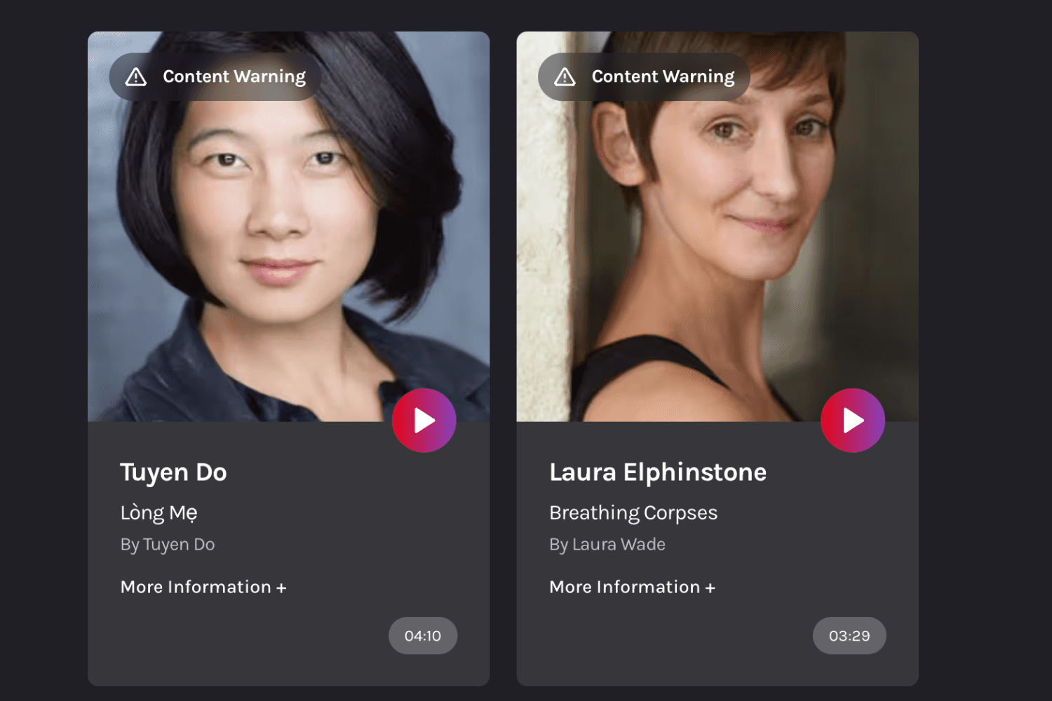 Tuyen Do and Laura Elphinstone
